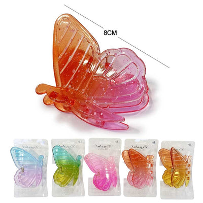 Butterfly Hair Jaw Clip 10632 (11 units)