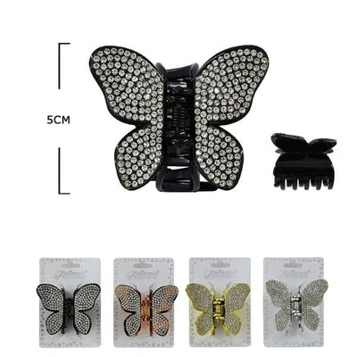 Butterfly Hair Jaw Clip 11056BG (12 units)