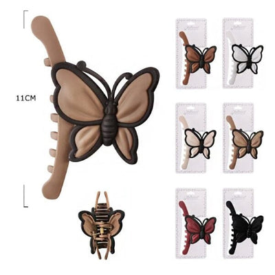 Butterfly Hair Jaw Clip 11300D (12 units)