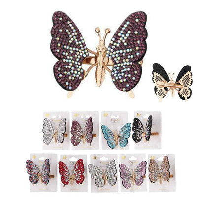 Butterfly Hair Pin 0686 (12 units)