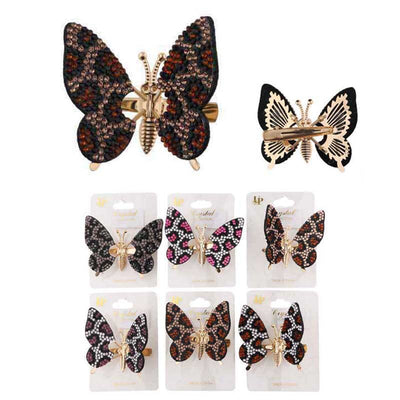 Butterfly Hair Pin 0711 (12 units)