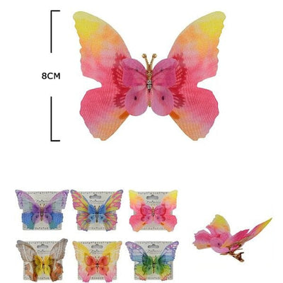 Butterfly Hair Pin 10845M (12 units)