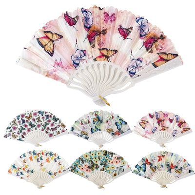 Butterfly Printed Fan 11294 (12 units)
