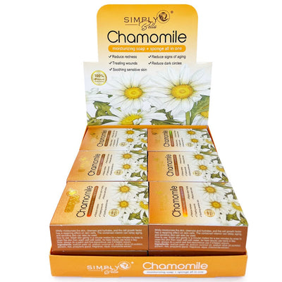 CHAMOMILE MOISTURIZING SOAP + SPONGE ALL IN ONE (12 units)