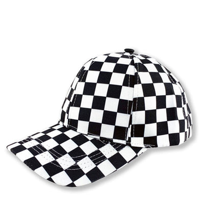Checkered Baseball Cap (6 units)