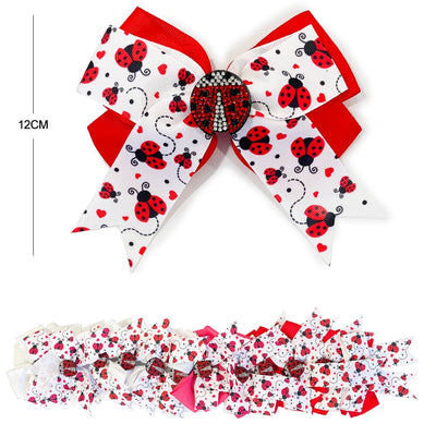 Cheer Shape Layered Hair Bow 7247 (12 units)