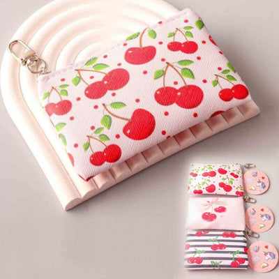 Cherry Coin Pouch Bag Charm 6112 (12 units)