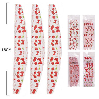 Cherry Print 3PC Nail File 1026 (12 units)