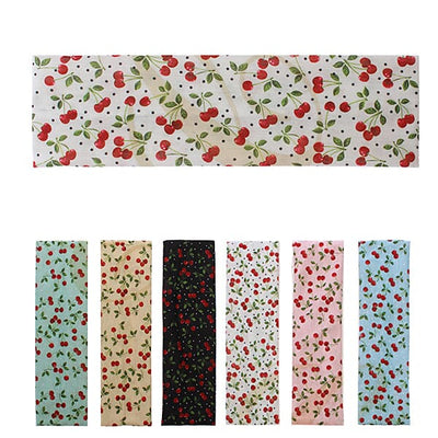 Cherry Printed Headband 0404R (12 units)