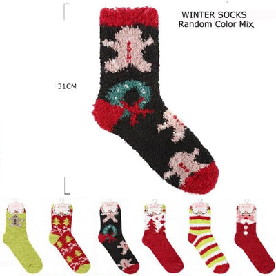 Christmas Assorted Winter Socks 50024 (12 units)