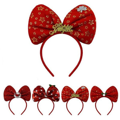 Christmas Big Bow Headband 8036 (12 units)