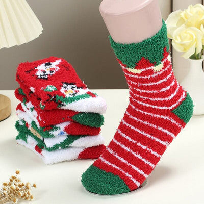 Christmas Cozy Socks 1042 (12 units)