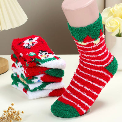 Christmas Cozy Socks 1042 (12 units)