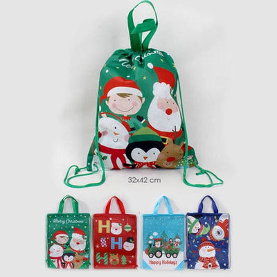 Christmas Friends Drawstring Backpack 2447 (12 units)