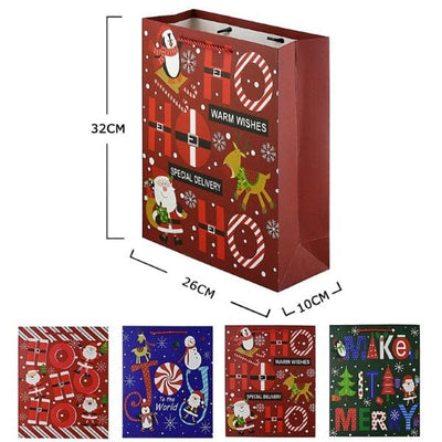 Christmas Gift Bag 30114 (12 units)