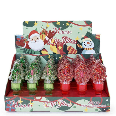 Christmas Glitter Lip Gloss 2046 (24 units)