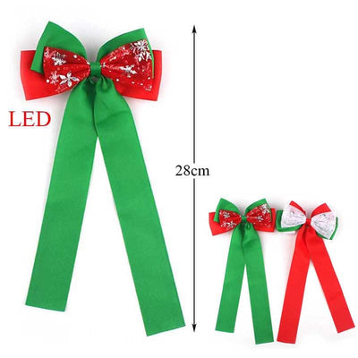 Christmas LED Light Hair Bow 4620 (12 units)