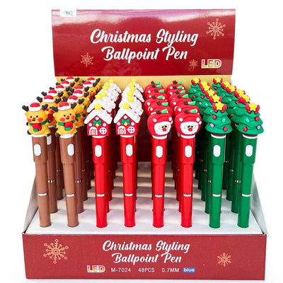 Christmas Light Up Pen 30135 (48 units)
