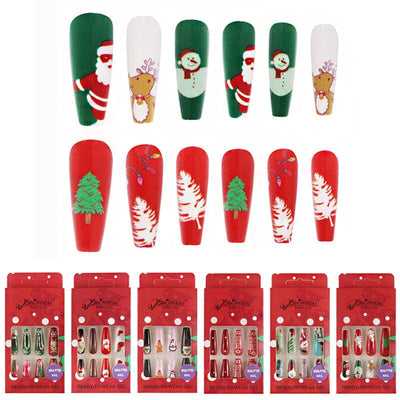 Christmas Nail Tip 50001 (12 units)