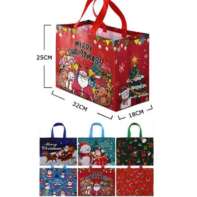 Christmas Reusable Gift Bag 30102 (12 units)
