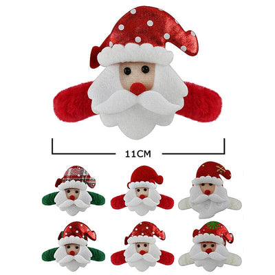 Christmas Santa Jaw Clip 9034 (12 units)
