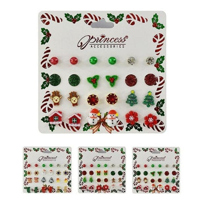 Christmas Theme Multi Earring 20051 (12 units)
