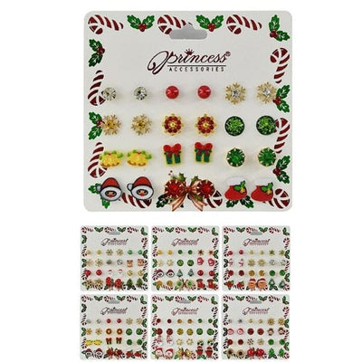 Christmas Theme Multi Earring 20052 (12 units)