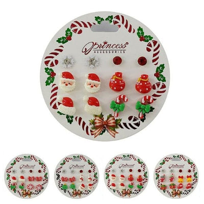 Christmas Theme Multi Earring 20053 (12 units)