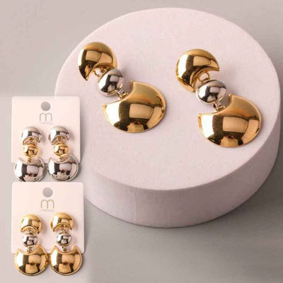 Chunky Orb Suspended Drop Earring 38750 (12 units)