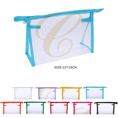 Clear Transparent Cosmetic Bag 0007R9 (12 units)