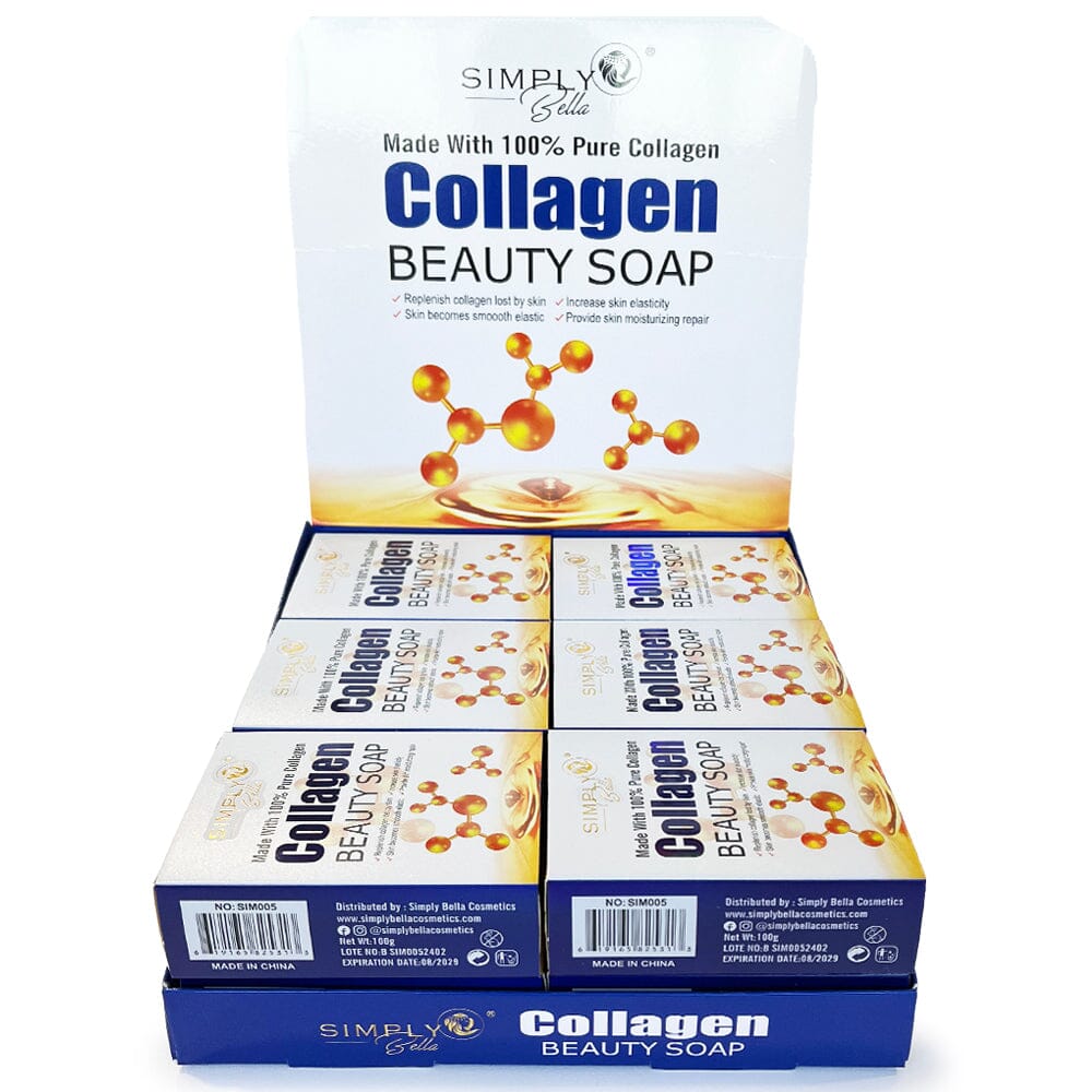 Collagen Beauty 100% Natural Soap #5 (12 units) – MyWholesaleFashion.com