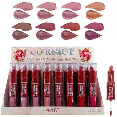 Corsage Duo Lipstick And Lip Gloss (24 units)