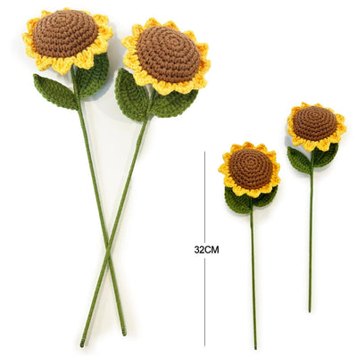 Crochet Sunflower (12 units)