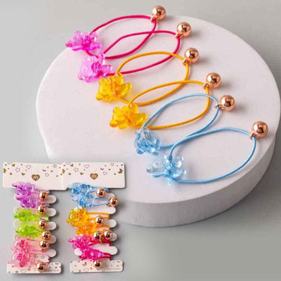Crystal Bear Bead Ponytail 1550 (12 units)