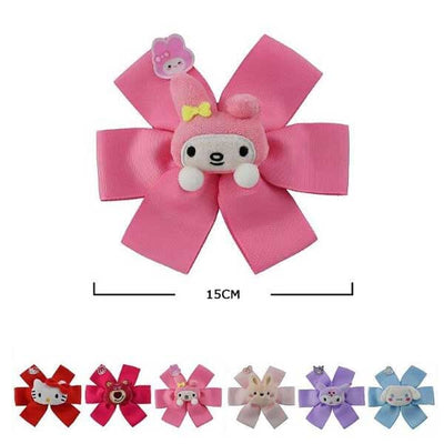 Cut Kid's Hair Bow 28589M (12 units)