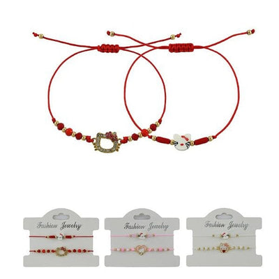 Cute 2PC Adjustable Bracelets 43674 (12 units)