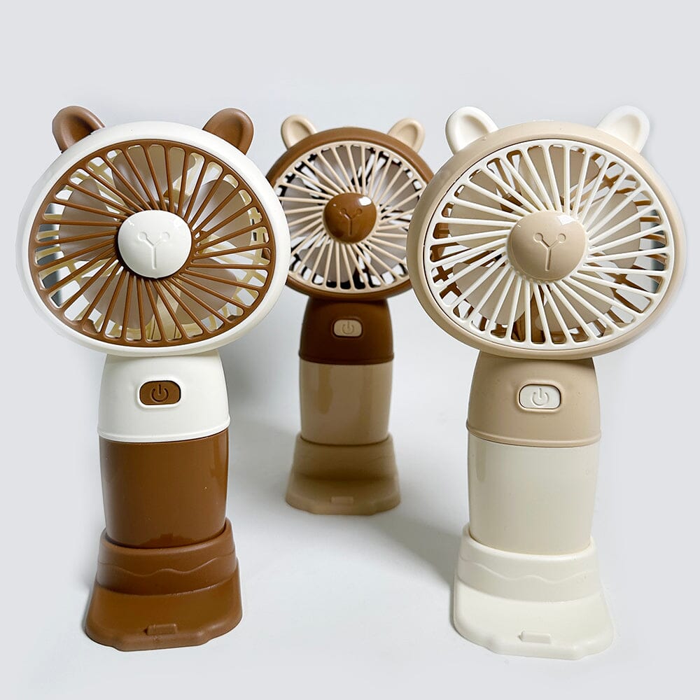 Cute Bear Handheld Fan 1223 (12 units) – MyWholesaleFashion.com