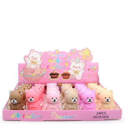 Cute Bear Lip Gloss 2016 (24 units)