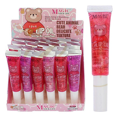 Cute Bear Lip Oil 0497 (24 units)