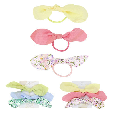 Cute Bow 3PC Hair Tie 0122 (12 units)