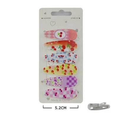 Cute Cherry Kid's 6PC Hair Pin Set 936M (12 units)