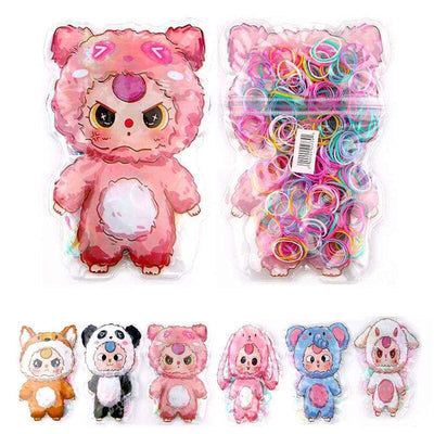Cute Elastic Hair Ties 1266 (12 units)