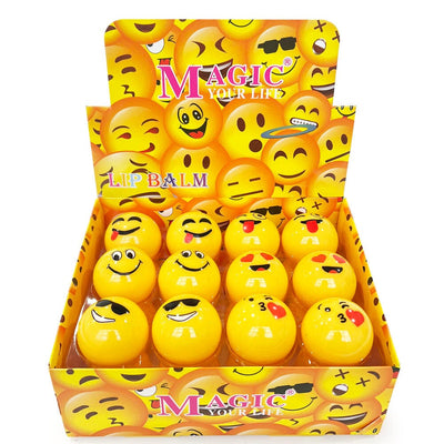 Cute Emoji Lip Balm 1252 (24 units)