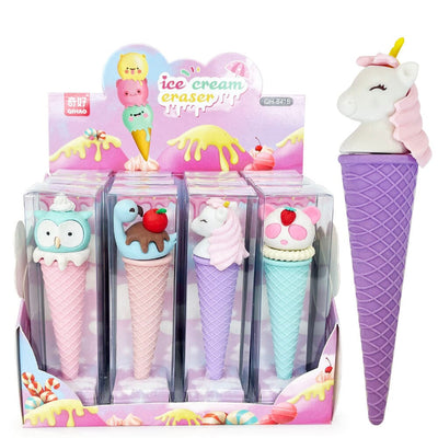 Cute Ice Cream Shape Eraser 1093 (12 units)