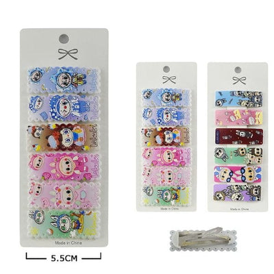 Cute Kid's 6PC Hair Pin Set 937M (12 units)