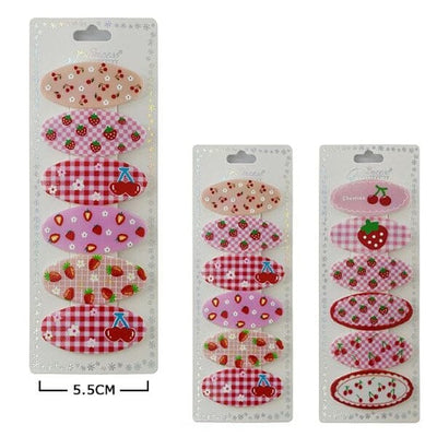 Cute Kid's 6PC Hair Pin Set 939M (12 units)