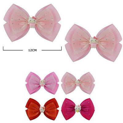 Cute Layered Hair Bow 1640M (24 units)