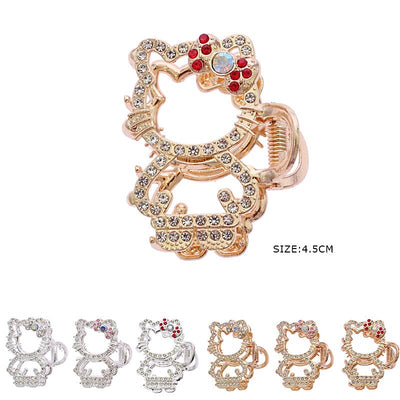 Cute Rhinestone Hair Jaw Clip 0600R3 (12 units)