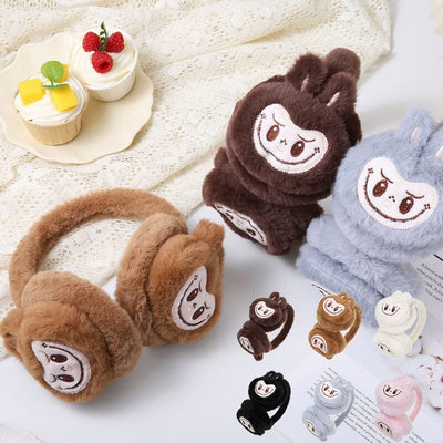 Cute Winter Faux Fur Ear Muffs 1016 (12 units)