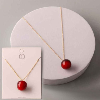 Dark Ombre Bead Necklace 8556 (12 units)